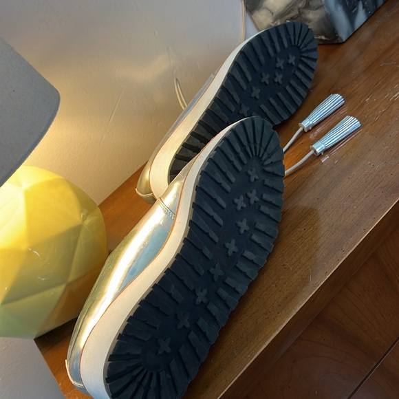 🤍 LOEFFLER RANDALL silver Oxfords 🤍 - Picture 11 of 14